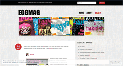 Desktop Screenshot of eggmag.wordpress.com