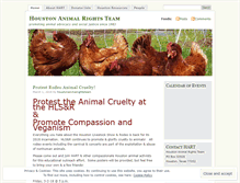 Tablet Screenshot of houstonanimalrightsteam.wordpress.com