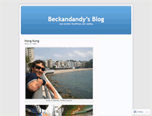 Tablet Screenshot of beckandandy.wordpress.com