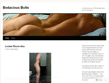 Tablet Screenshot of bodaciousbutts.wordpress.com