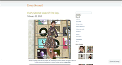 Desktop Screenshot of everysecondsl.wordpress.com