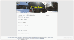 Desktop Screenshot of freaqshow.wordpress.com