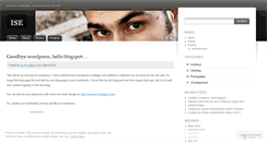 Desktop Screenshot of isenmann.wordpress.com