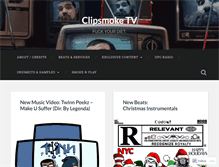 Tablet Screenshot of clipsmoke.wordpress.com
