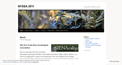 Desktop Screenshot of nyssa2011.wordpress.com