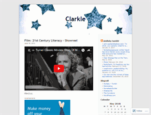 Tablet Screenshot of clarkle.wordpress.com