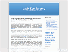 Tablet Screenshot of lasikeyesurgerypar.wordpress.com