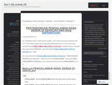 Tablet Screenshot of 5sn1smksk.wordpress.com