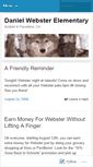 Mobile Screenshot of danielwebster.wordpress.com