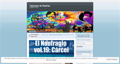 Desktop Screenshot of fabricantedementiras.wordpress.com