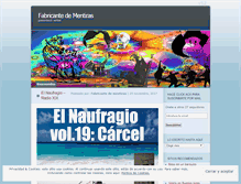 Tablet Screenshot of fabricantedementiras.wordpress.com