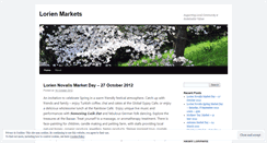 Desktop Screenshot of lorienmarkets.wordpress.com