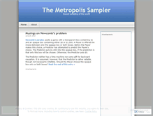 Tablet Screenshot of msampler.wordpress.com