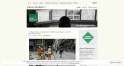 Desktop Screenshot of greenmobility.wordpress.com