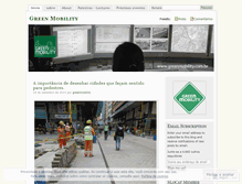 Tablet Screenshot of greenmobility.wordpress.com