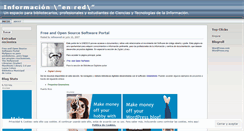 Desktop Screenshot of infoenred.wordpress.com