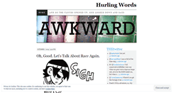 Desktop Screenshot of hurlingwords.wordpress.com