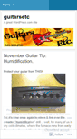 Mobile Screenshot of guitarsetc.wordpress.com
