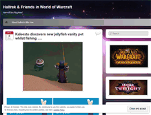 Tablet Screenshot of halfrek.wordpress.com