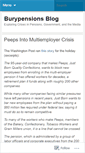 Mobile Screenshot of burypensions.wordpress.com