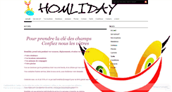 Desktop Screenshot of homliday.wordpress.com