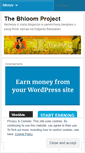 Mobile Screenshot of bhloom.wordpress.com