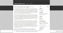 Desktop Screenshot of marissalowman.wordpress.com