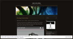 Desktop Screenshot of faithofthefallen.wordpress.com