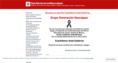 Desktop Screenshot of ggnaucalpan.wordpress.com