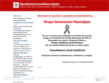 Tablet Screenshot of ggnaucalpan.wordpress.com