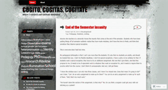 Desktop Screenshot of cogitas.wordpress.com