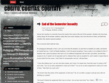 Tablet Screenshot of cogitas.wordpress.com