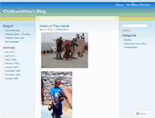 Tablet Screenshot of childcareibiza.wordpress.com