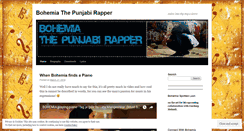 Desktop Screenshot of bohemiathepunjabirapper.wordpress.com