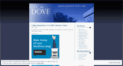 Desktop Screenshot of lovethedove.wordpress.com