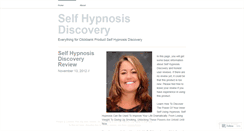 Desktop Screenshot of blogselfhypnosisdiscovery.wordpress.com