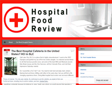 Tablet Screenshot of hospitalfoodreview.wordpress.com
