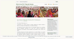 Desktop Screenshot of jesuitasentarahumara.wordpress.com