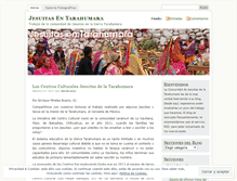Tablet Screenshot of jesuitasentarahumara.wordpress.com