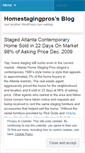 Mobile Screenshot of homestagingpros.wordpress.com