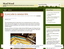 Tablet Screenshot of myalweed.wordpress.com