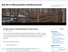 Tablet Screenshot of nowaringstationschool.wordpress.com