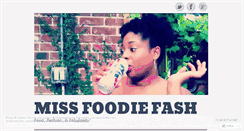 Desktop Screenshot of missfoodiefash.wordpress.com