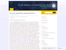 Tablet Screenshot of aiesecexperience.wordpress.com