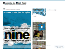 Tablet Screenshot of elmundodeclark.wordpress.com