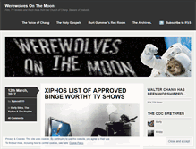 Tablet Screenshot of moonwolves.wordpress.com