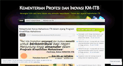 Desktop Screenshot of infoproinovkmitb.wordpress.com