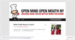 Desktop Screenshot of openmindopenmouthny.wordpress.com