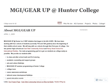 Tablet Screenshot of mgihunter.wordpress.com