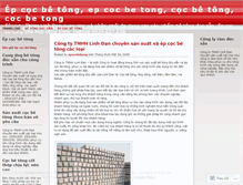 Tablet Screenshot of epcocbetong.wordpress.com